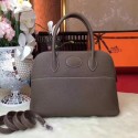 Hermes Bolide Original Togo leather Tote Bag HB31 Elephant grey JH01583GR32