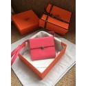 Hermes Clutch Epsom calfskin H0589 rose JH01454Ac56