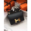 Hermes Constance Bag Epsom calfskin H0713 black JH01508MB38