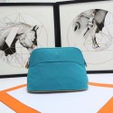 Hermes Cosmetic Bag H3699 Blue JH01329aP53