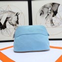 Hermes Cosmetic Bag H3699 Light Blue JH01324zm75