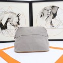 Hermes Cosmetic Bag H3699 Light Grey JH01326TK61