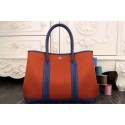 Hermes Garden Party waterproof fabric 6080 orange&dark blue JH01766Sm85