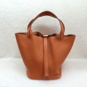 Hermes Picotin Lock 22cm Bags togo Leather 1048 Orange JH01718qx37