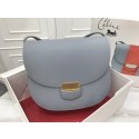 High Imitation Celine Compact Trotteur Cattle leather Shoulder Bag 1269 light gray JH06145mt35