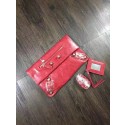 High Quality 2015 Balenciaga clutch bag 4409 red JH09460WY31