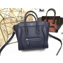 High Quality Imitation Celine NANO MINI Tote Bag A3560 Dark blue JH06245YP94