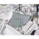 High Quality Imitation DIOR GRAY STONE SADDLE MATTE CALFSKIN BAG M0446I JH06979dt82