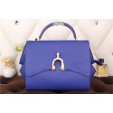 High Quality Imitation Hermes kelly 35CM stirrup top handle bag 30560 blue JH01755YP94