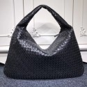 High Quality Knockoff Bottega Veneta Calf leather Hobo Bag 5092 black JH09341VD28