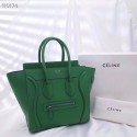 Hot CELINE MICRO LUGGAGE HANDBAG IN LAMINATED LAMBSKIN 167793-4 JH05898vL89