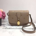 Hot VALENTINO Origianl leather shoulder bag 0708 grey JH07018Ho45