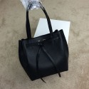 Imitation 2015 Celine new model litchi grain shopping bag 2208 black JH06426Jf44