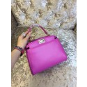 Imitation 2015 Fendi mini peekaboo bag calfskin leather 30320 purple JH08786Jf44