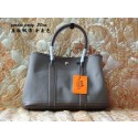 Imitation 2015 Hermes 30cm original canvas bag garden 3193 gray JH01785vW26