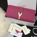 Imitation 2015 Yves Saint Laurent new model clutch 30210-1 rose JH08402UW57