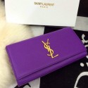 Imitation 2015 Yves Saint Laurent new model clutch 30210 purple JH08393ox12