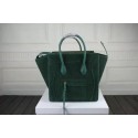 Imitation AAA 2015 Celine collection nubuck 3341-1 dark green JH06587Qz50