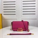 Imitation Best Fendi BAGUETTE leather bag F2467 rose JH08500CD19