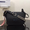 Imitation Best Prada Concept calf leather bag 1BD123 black JH05455gt75