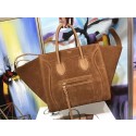 Imitation Celine LUGGAGE PHANTOM Tote Bag 3372 Wheat JH06288yF79