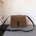 Imitation Cheap Saint Laurent Monogramme Spontini Medium Satchel Bag 512853 brown JH08086wG78