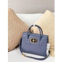 Imitation DIOR MEDIUM ST HONORE TOTE Grained Calfskin M9321UMBA blue JH06845dW15