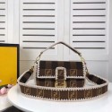 Imitation FENDI fabric bag 8BR033 Coffee JH08530XD29