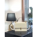 Imitation FENDI Kan I Leather Shoulder Bag 8BT283A white JH08644cI42