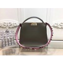 Imitation Fendi PEEKABOO Tote Bag 3659 green JH08750PU57