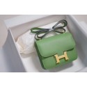 Imitation Hermes Constance Bag Togo Leather H9999 green JH01223Gp56