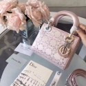 Imitation MINI LADY DIOR-TAS VAN SATIJN M0500PRTC pink JH07435dW15