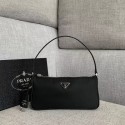 Imitation Prada Nylon tote bag 91633 black JH05153JF45