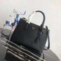 Imitation Prada Saffiano original Leather Tote Bag 1BA1801 black JH05282wE81