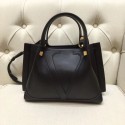 Imitation VALENTINO Origianl leather tote 9077 black JH09595EB28