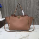 Imitation VALENTINO Rockstud large tote 0973 apricot JH09746dP73