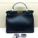 Knockoff 2015 Fendi new model original leather 2311 royal blue JH08812Bc82