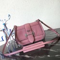 Knockoff AAA Prada Cahier Leather Shoulder Bag 1BD095 pink JH05682nQ90