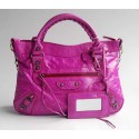 Knockoff Balenciaga FIRST Motorcycle Bag Light Purple 084331 JH09527ll66