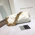 Knockoff Bottega Veneta Nappa lambskin soft Shoulder Bag 620230 White JH09236np74