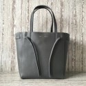 Knockoff CELINE SMALL CABAS PHANTOM IN SOFT GRAINED CALFSKIN 17602 dark grey JH06015PF42