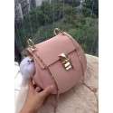 Knockoff Chloe Drew Shoulder Bags Calfskin Leather 3369 Pink JH08937ll66