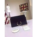 Knockoff Chloe Faye Shoulder Bag Suede Leather 9201 Black JH08956pN75