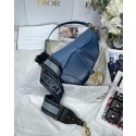 Knockoff DIOR SADDLE BAG Gradient Calfskin M0446C blue &Shoulder strap JH06685ry98