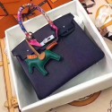 Knockoff Hermes original Epsom leather birkin bag H035 purple JH01516pN75