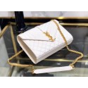 Knockoff High Quality SAINT LAURENT Medium satchel 487206 white JH07806xB29