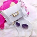 Knockoff Yves Saint Laurent Classic Medium Lulu Bag 336066 White JH08366pN75