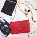 Knockoff Yves Saint Laurent hot style shoulder bag 393953 red JH08222Bc82