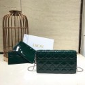 LADY DIOR CALFSKIN WALLET C9025A green JH06999aP53