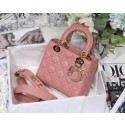 LADY DIOR MY ABCDIOR BAG Cannage Lambskin M0538O pink JH06723de78